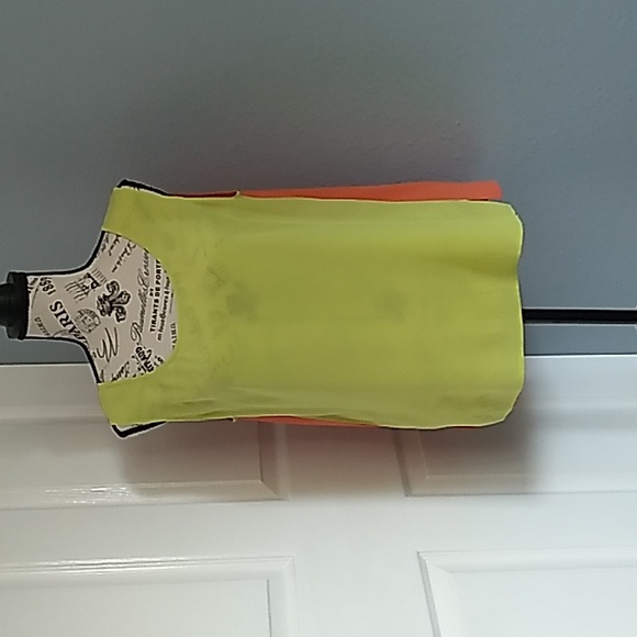 Diane Gilman Silk Blouse and Reversible Tank Set - Size M - Picture 5 of 7